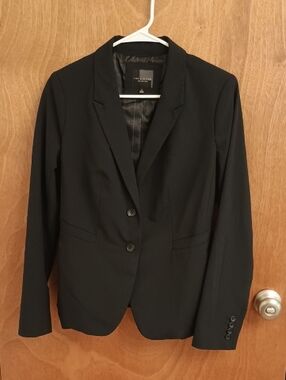 The Limited Black Women's Two-Button Blazer